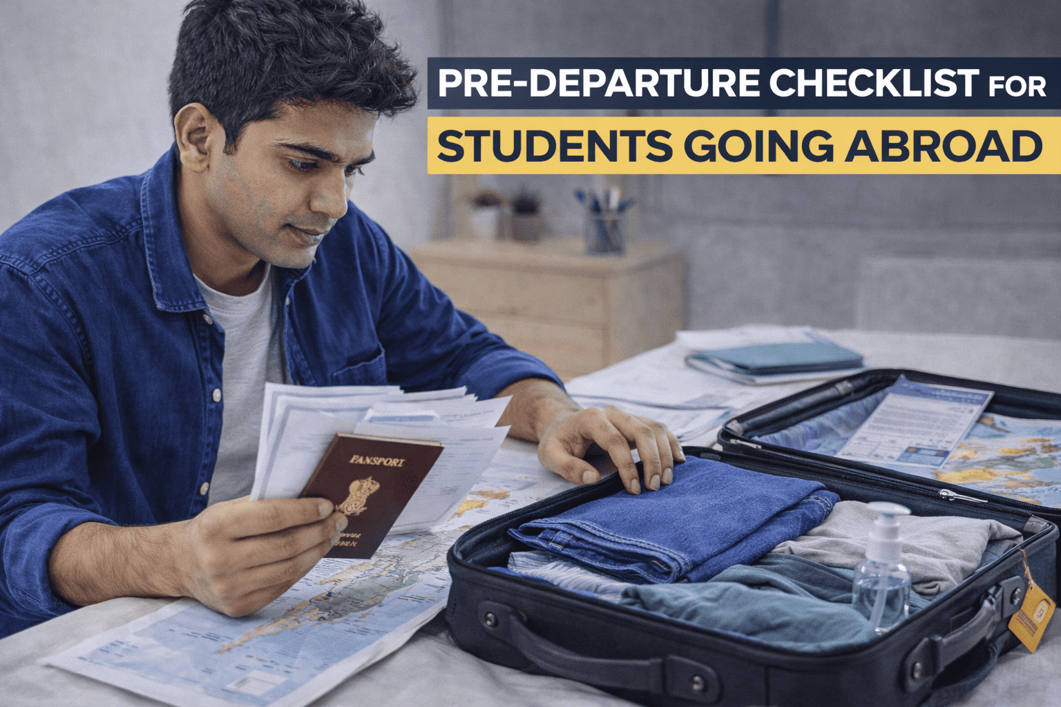 Pre-Departure Checklist for Students Going Abroad